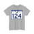 South Carolina 124 (South Carolina) (Road Sign) T-Shirt
