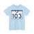 South Carolina 103 (South Carolina) (Road Sign) T-Shirt