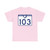 South Carolina 103 (South Carolina) (Road Sign) T-Shirt
