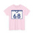 South Carolina 68 (South Carolina) (Road Sign) T-Shirt