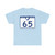 South Carolina 65 (South Carolina) (Road Sign) T-Shirt