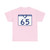 South Carolina 65 (South Carolina) (Road Sign) T-Shirt
