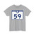 South Carolina 59 (South Carolina) (Road Sign) T-Shirt