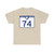 South Carolina 74 (South Carolina) (Road Sign) T-Shirt