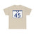 South Carolina 45 (South Carolina) (Road Sign) T-Shirt