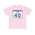 South Carolina 40 (South Carolina) (Road Sign) T-Shirt