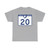 South Carolina 20 (South Carolina) (Road Sign) T-Shirt