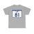 South Carolina 81 (South Carolina) (Road Sign) T-Shirt