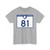 South Carolina 81 (South Carolina) (Road Sign) T-Shirt