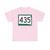 SD 435 (South Dakota) (Road Sign) T-Shirt