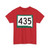 SD 435 (South Dakota) (Road Sign) T-Shirt