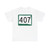 SD 407 (South Dakota) (Road Sign) T-Shirt