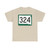 SD 324 (South Dakota) (Road Sign) T-Shirt
