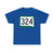 SD 324 (South Dakota) (Road Sign) T-Shirt