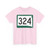 SD 324 (South Dakota) (Road Sign) T-Shirt