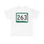 SD 263 (South Dakota) (Road Sign) T-Shirt