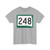 SD 248 (South Dakota) (Road Sign) T-Shirt