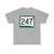SD 247 (South Dakota) (Road Sign) T-Shirt