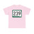 SD 239 (South Dakota) (Road Sign) T-Shirt