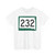 SD 232 (South Dakota) (Road Sign) T-Shirt