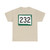 SD 232 (South Dakota) (Road Sign) T-Shirt