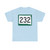 SD 232 (South Dakota) (Road Sign) T-Shirt