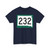 SD 232 (South Dakota) (Road Sign) T-Shirt