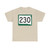 SD 230 (South Dakota) (Road Sign) T-Shirt