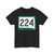 SD 224 (South Dakota) (Road Sign) T-Shirt