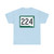 SD 224 (South Dakota) (Road Sign) T-Shirt
