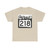 SD 218 1960 (South Dakota) (Road Sign) T-Shirt