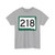 SD 218 (South Dakota) (Road Sign) T-Shirt