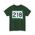 SD 218 (South Dakota) (Road Sign) T-Shirt