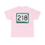 SD 218 (South Dakota) (Road Sign) T-Shirt