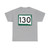 SD 130 (South Dakota) (Road Sign) T-Shirt