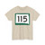 SD 115 (South Dakota) (Road Sign) T-Shirt