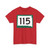 SD 115 (South Dakota) (Road Sign) T-Shirt