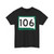 SD 106 (South Dakota) (Road Sign) T-Shirt