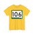 SD 106 (South Dakota) (Road Sign) T-Shirt