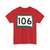 SD 106 (South Dakota) (Road Sign) T-Shirt