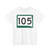 SD 105 (South Dakota) (Road Sign) T-Shirt