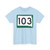 SD 103 (South Dakota) (Road Sign) T-Shirt