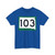 SD 103 (South Dakota) (Road Sign) T-Shirt