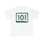 SD 101 (South Dakota) (Road Sign) T-Shirt