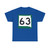 SD 63 (South Dakota) (Road Sign) T-Shirt