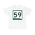 SD 59 (South Dakota) (Road Sign) T-Shirt