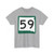 SD 59 (South Dakota) (Road Sign) T-Shirt
