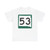 SD 53 (South Dakota) (Road Sign) T-Shirt