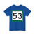 SD 53 (South Dakota) (Road Sign) T-Shirt