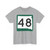 SD 48 (South Dakota) (Road Sign) T-Shirt
